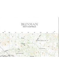 Blinman SA Topographic Map - 66354