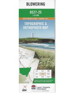 Blowering Topographic Map - 8527-2S