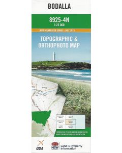 Bodalla Topographic Map 25k - 8925-4N