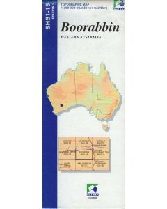 Boorabbin Topographic Map - SH51-13