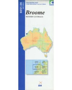 Broome Topographic Map - SE51-06