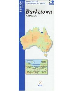 Burketown Topographic Map - SE54-06