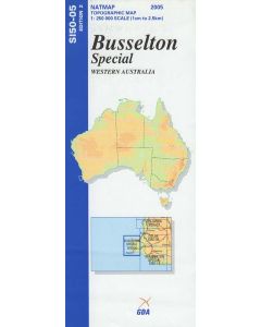Busselton Special Topographic Map - SI50-05