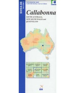 Callabonna Topographic Map - SH54-06