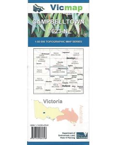 Campbelltown Topographic Map - 7623-N (Vic)