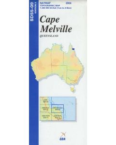 Cape Melville Topographic Map - SD55-09