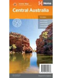 Central Australia Map cover