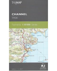 Channel 50k Topo Map -TASMAP