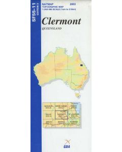 Clermont Topographic Map - SF55-11