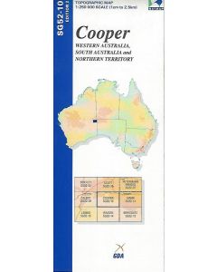 Cooper Topographic Map 250k SG52-10