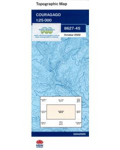 Couragago Topographic Map - 8627-4S