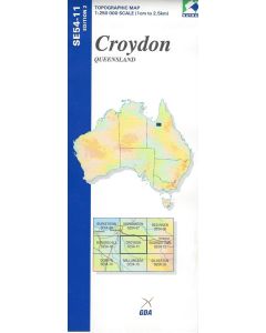 Croydon 250k Map