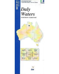Daly Waters Map