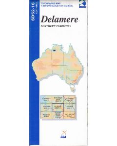 Delamere Topographic Map - SD52-16