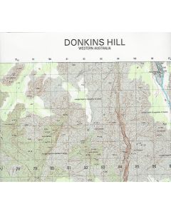 Donkins Hill Topographic Map - 4068-3