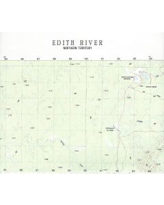 Edith River Topographic Map - 5369-4