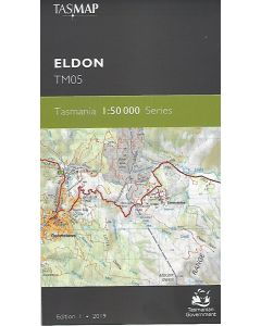 Eldon topo map