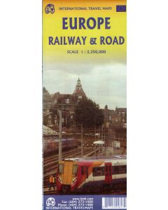 Europe Railway & Road Map - ITM