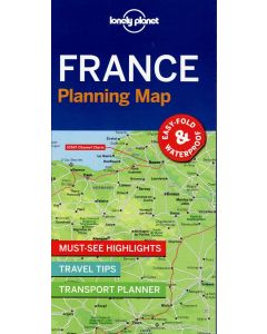 France Planning Map - Lonely Planet