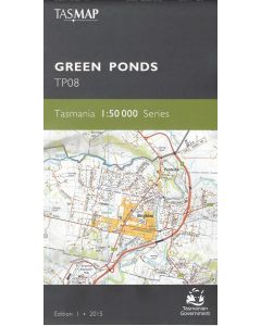 Green Ponds 50k topo map