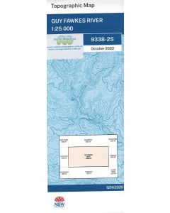 Guy Fawkes River Topographic Map - 9338-2S