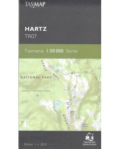 Hartz 50k topo map
