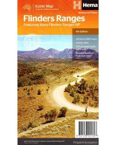 Flinders Ranges Map cover