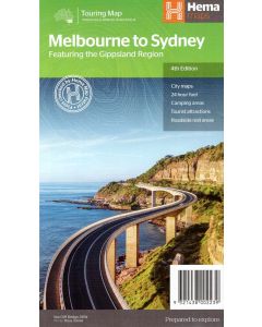 Melbourne to Sydney - Hema Maps
