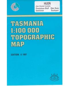 Huon Tasmania Topographic Map - 8211