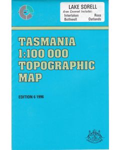 Lake Sorell Tasmania Topographic Map - 8313