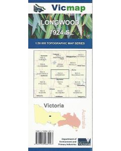 Longwood 50k Topo map