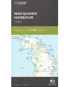 Macquarie Harbour Topographic Map - TN04