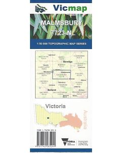 Malmsbury Topographic Map - 7723-N