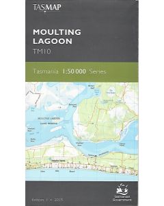 Moulting Lagoon 50k Topographic Map - TM10