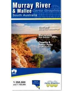 Murray River & Mallee Map Carto Graphics
