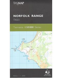Norfolk Range Topographic Map TK03 - Tasmap