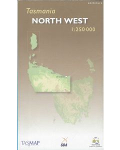North West Tasmania - TASMAP 250k