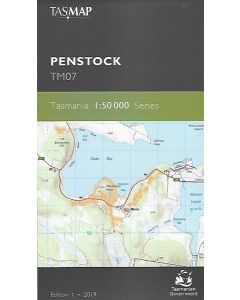 Penstock Topographic Map TM07 - Tasmap