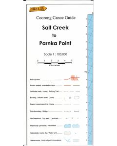 Salt Creek To Parnka Point Coorong Canoe Map