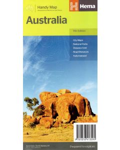 Australia Handy Map Hema Maps