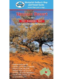 Simpson Desert map