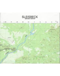 Sleisbeck topo map