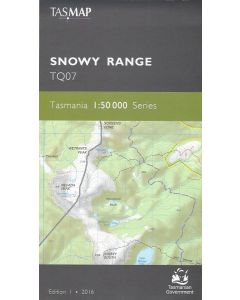 Snowy Range topo map