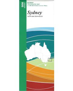 Sydney Topographic Map SI56 1 Million