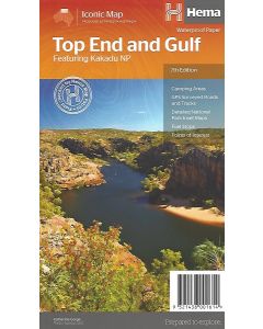 Top End And Gulf Map - Hema Maps