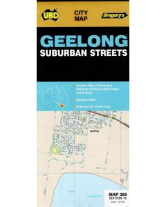 Geelong Suburban Streets UBD Map 385
