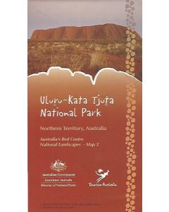 Uluru Kata Tjuta map