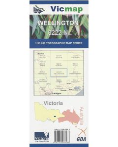 Wellington 50k topo map
