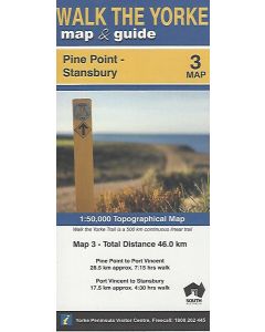 Walk The Yorke Map 3 - Pine Point to Stansbury