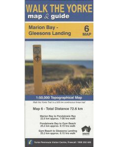 Walk The Yorke Map 6 - Marion Bay to Gleesons Landing